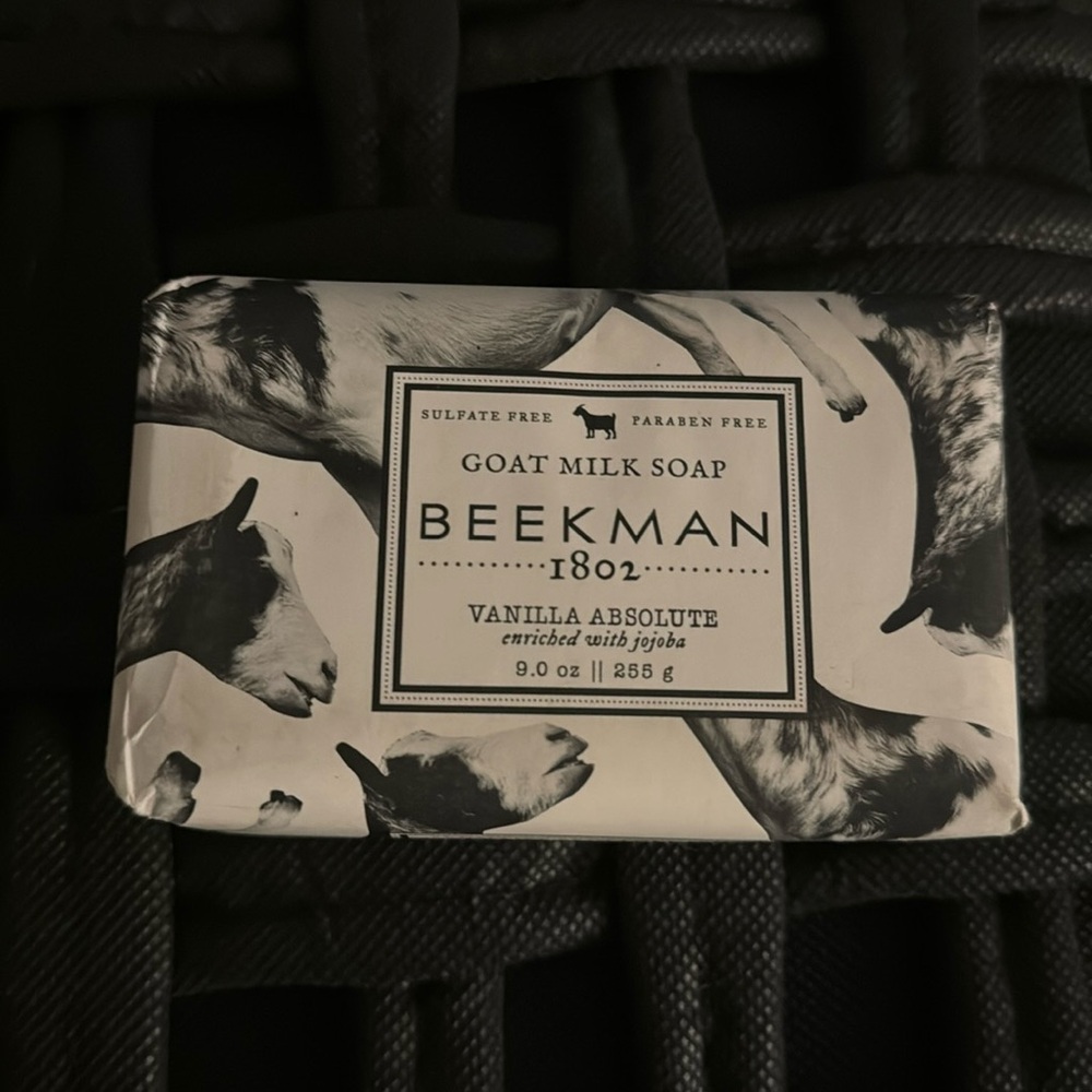 Goat milk soap vanilla absolute
